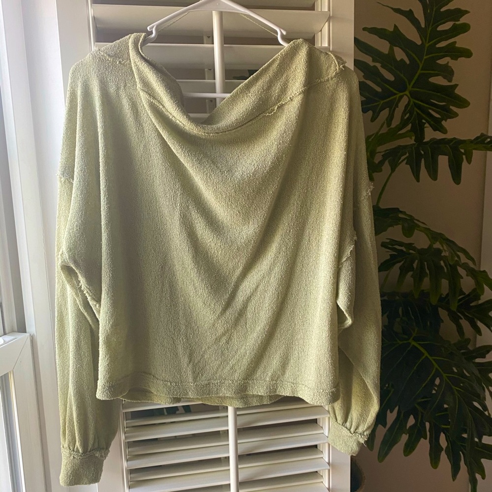 Off the shoulder sweater